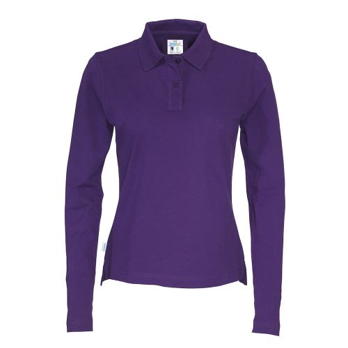 Ladies' polo shirt long sleeves - Image 12